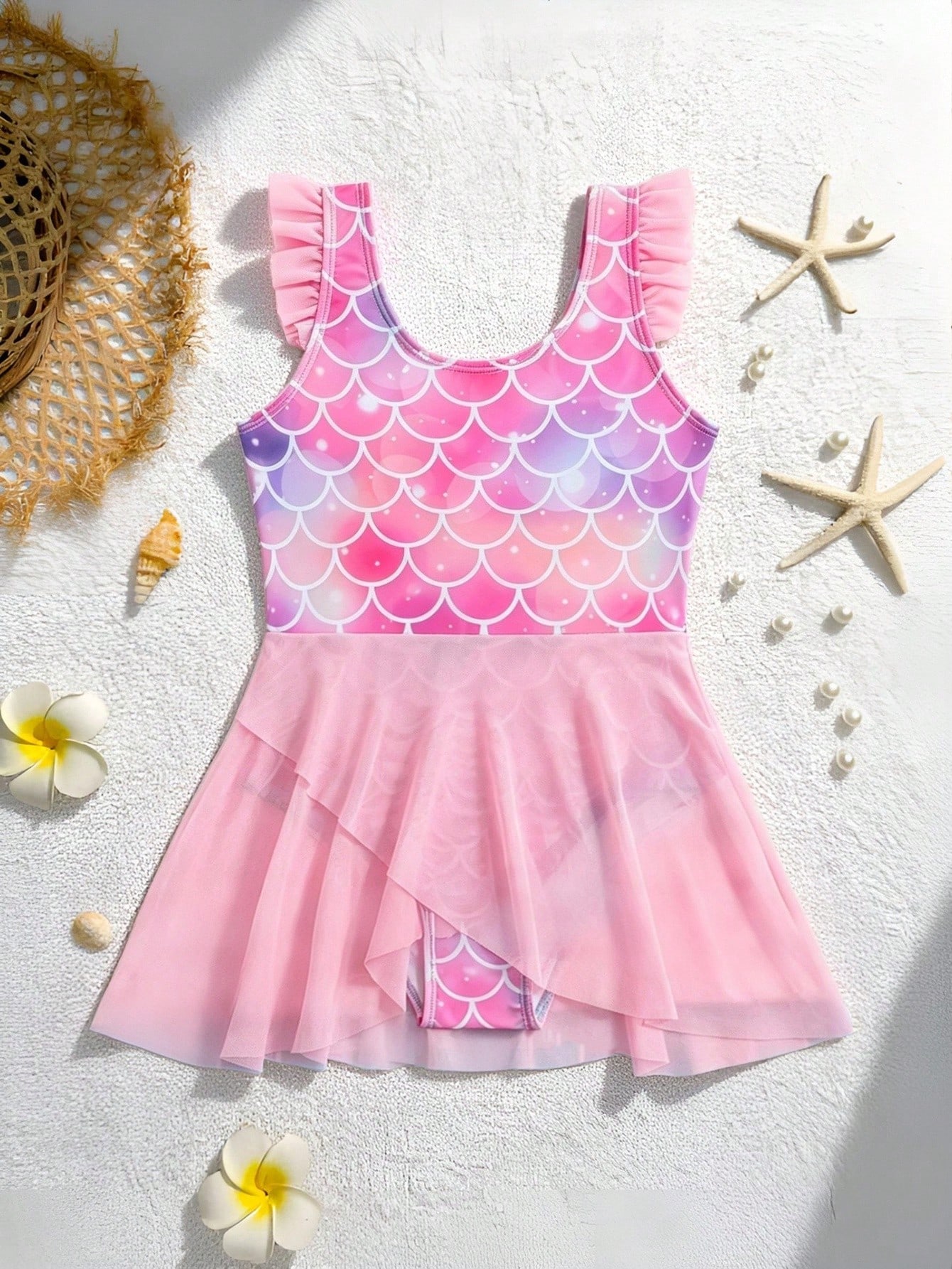 Pink Mermaid Swimsuit