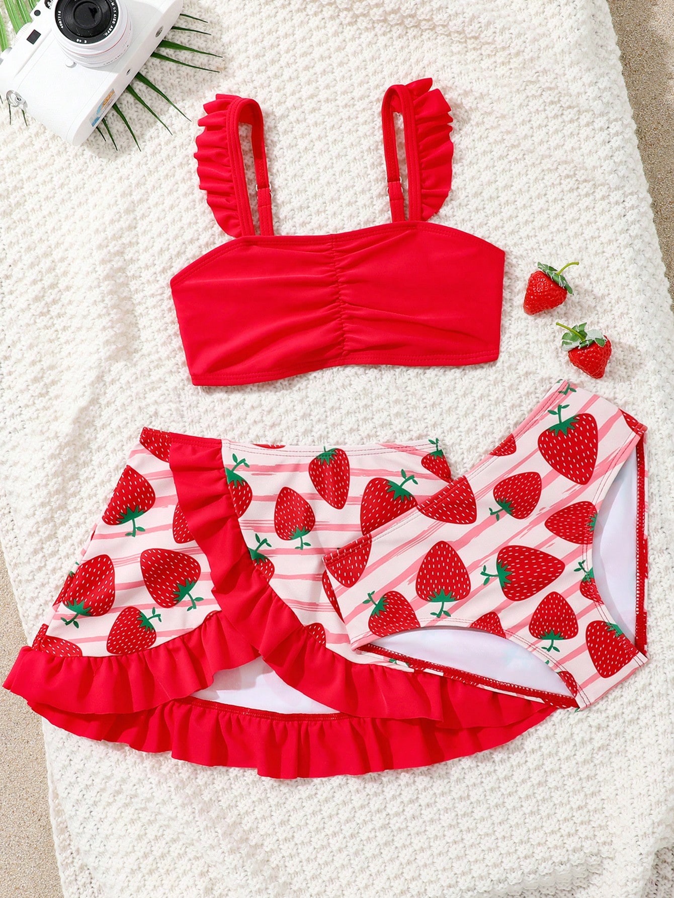 Pattern 3PCs Swimsuit