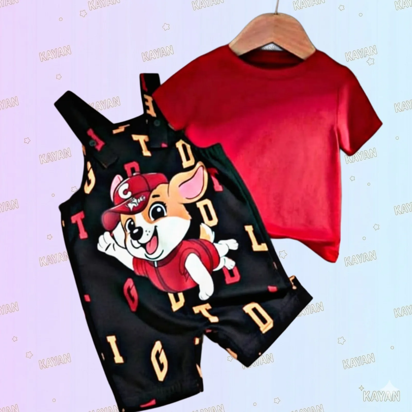 Red Dog Jumpsuit