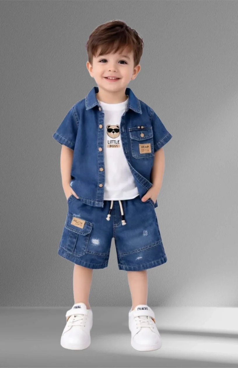 3PCs Jeans Set