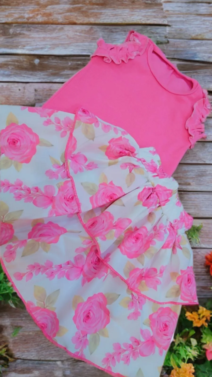 Flowery Pink Set