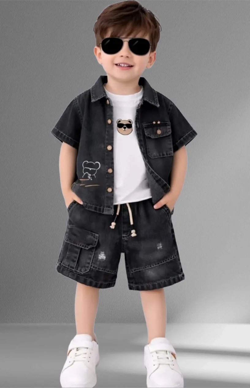 3PCs Jeans Set