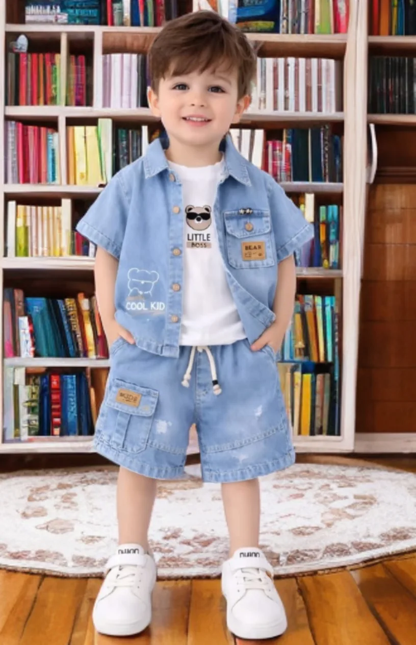 3PCs Jeans Set