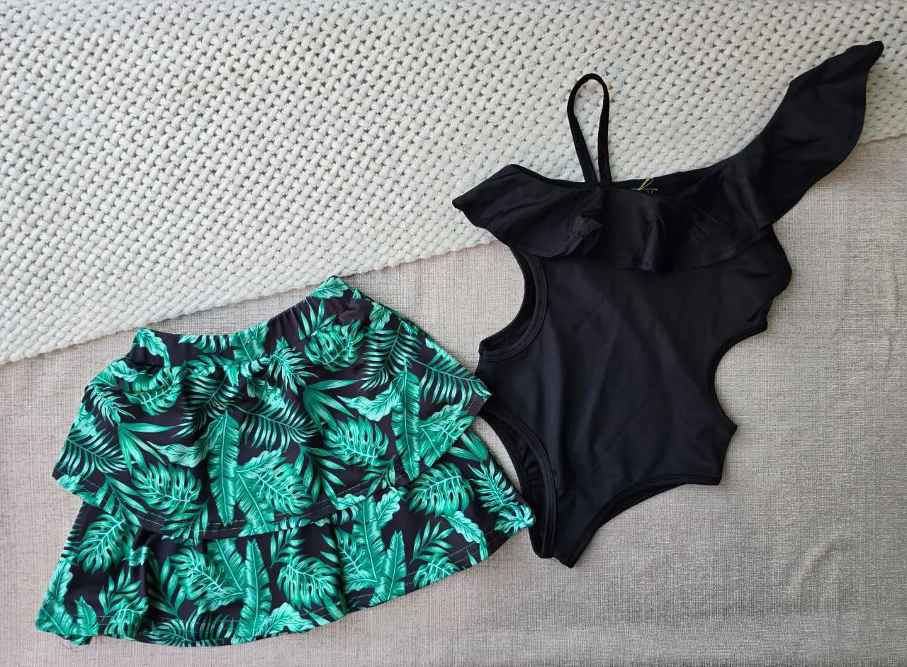 Painted Swimsuit 2PCs