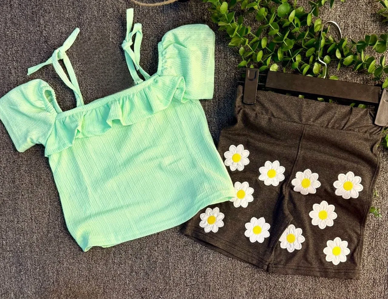 Flower Short Set