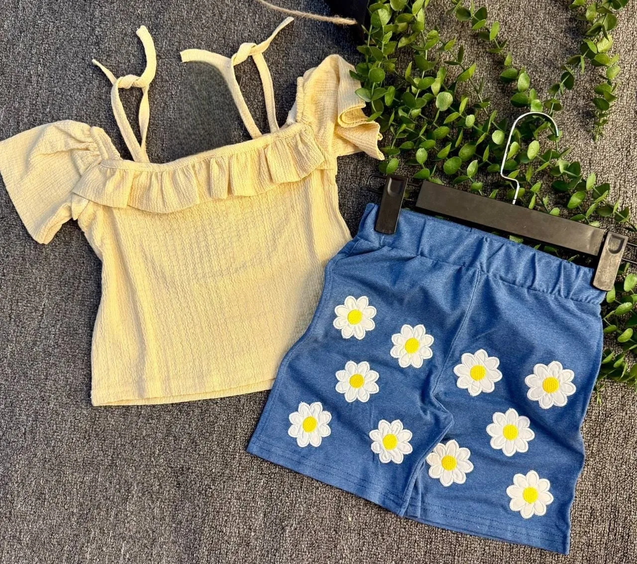 Flower Short Set
