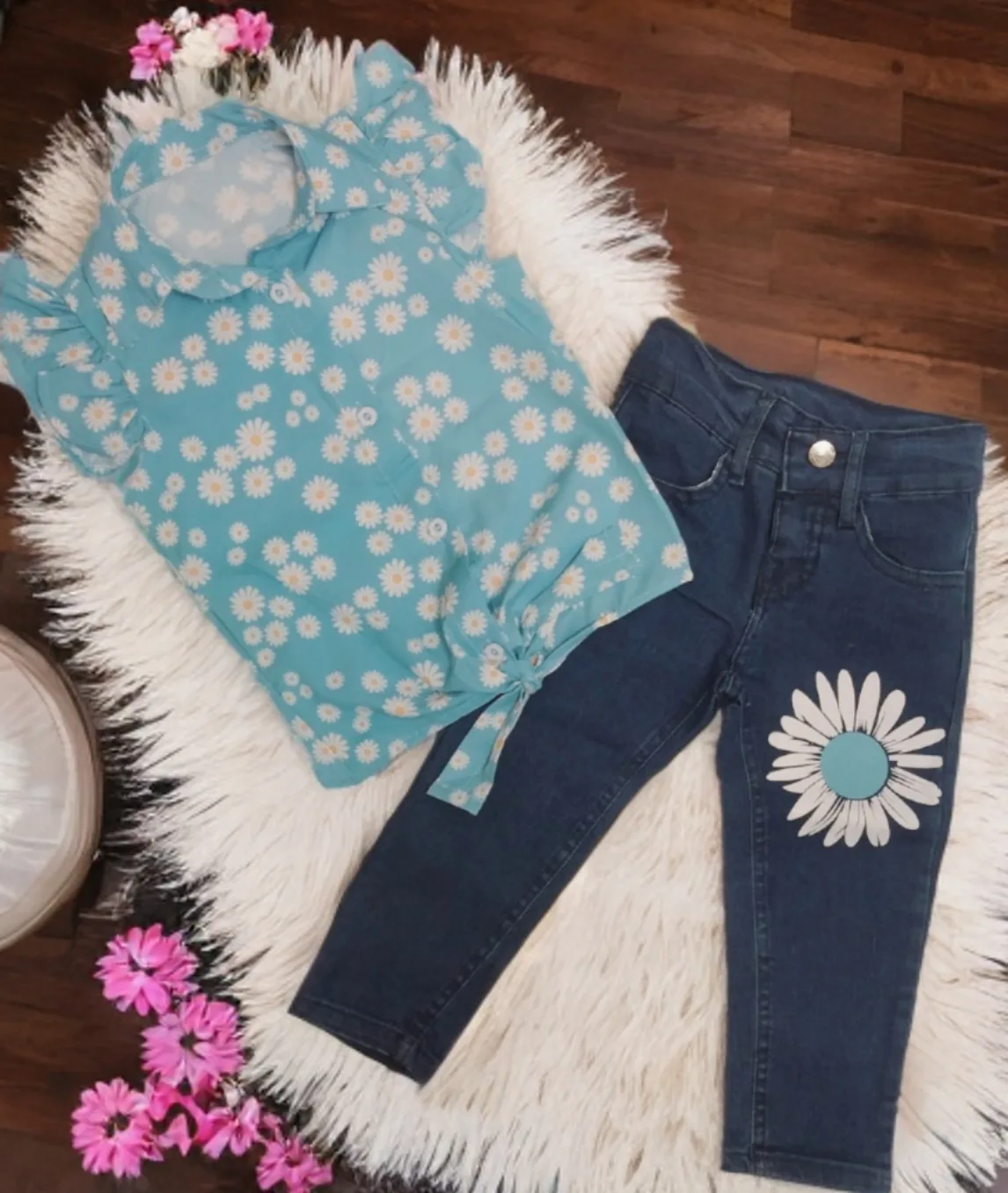 Sunflower Jeans Set